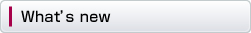 What’s new